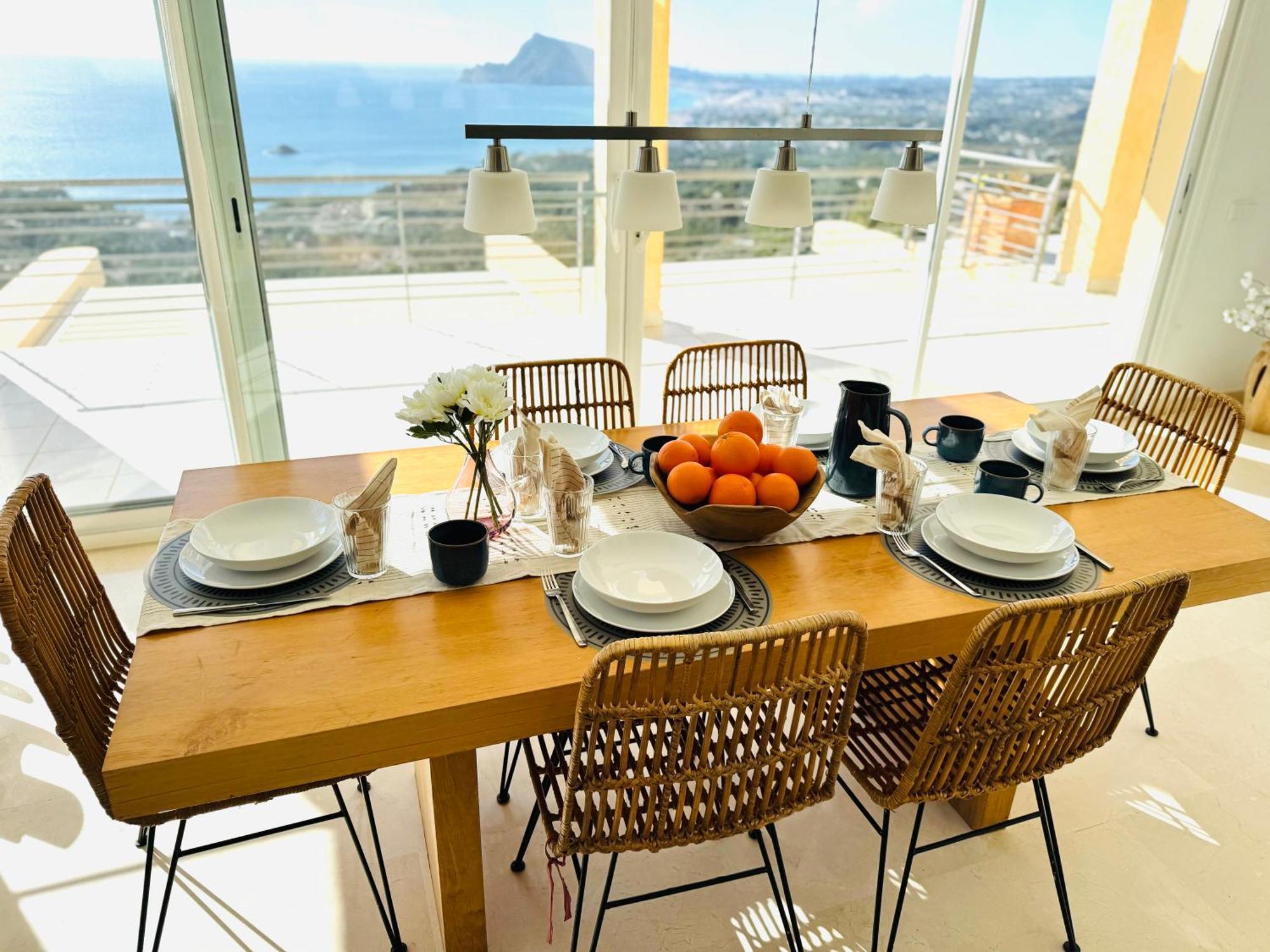 Seaview 6Br Villa With Private Pool Altea Luaran gambar