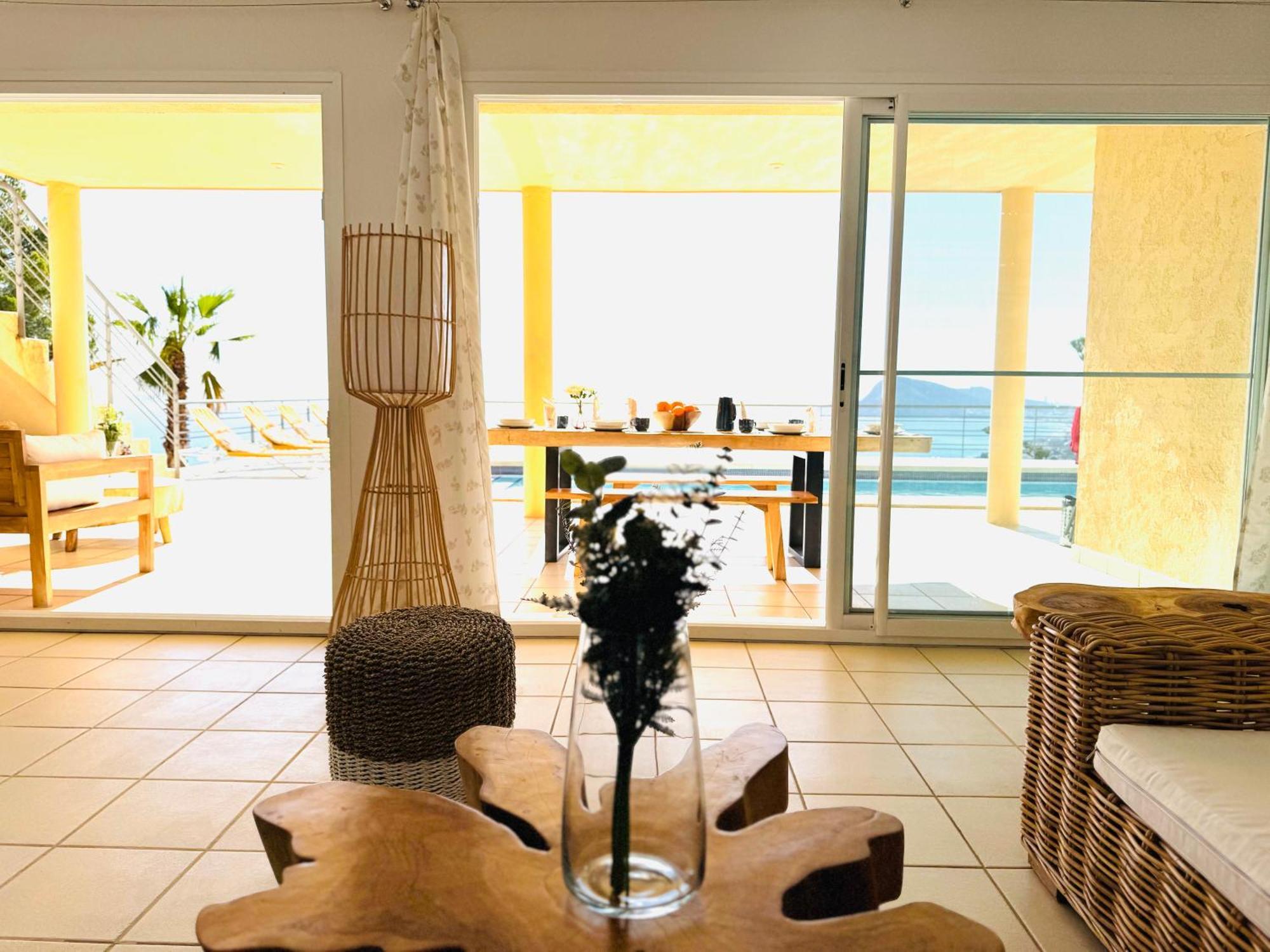 Seaview 6Br Villa With Private Pool Altea Luaran gambar