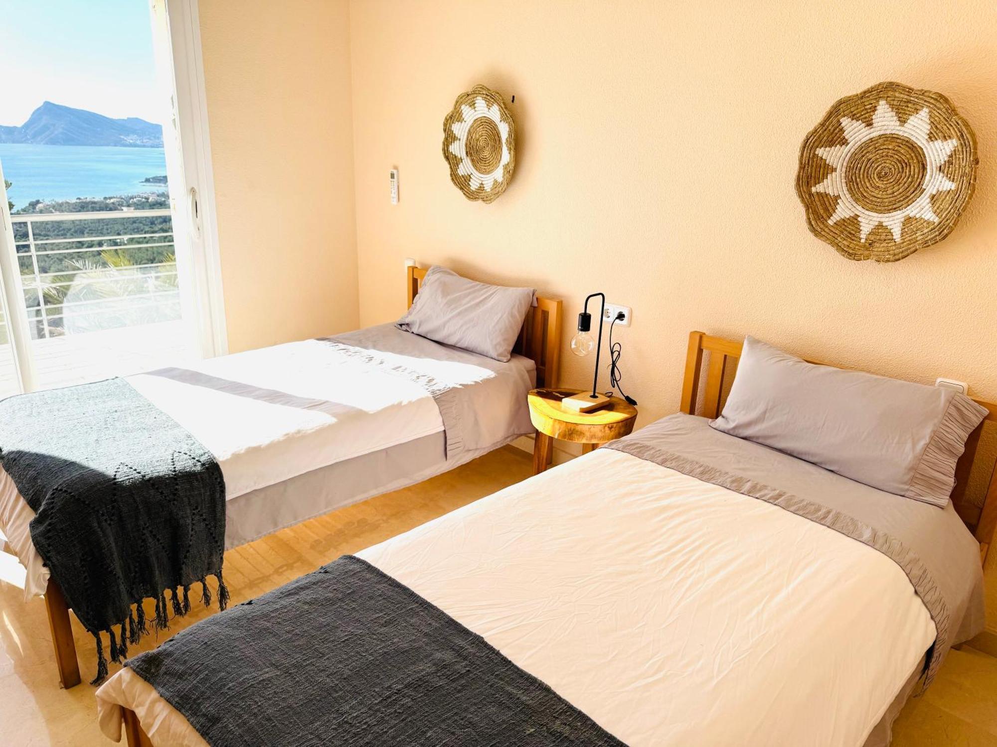 Seaview 6Br Villa With Private Pool Altea Luaran gambar